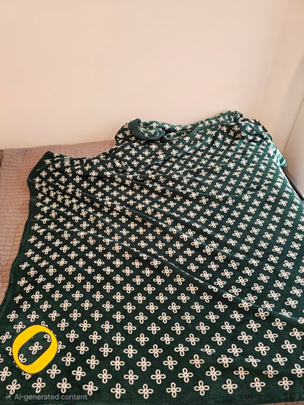 NWT Vera Bradley XL Throw Blanket University of Oregon Ducks